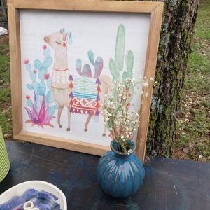 Cute Blue Vase In The Perfect Size!